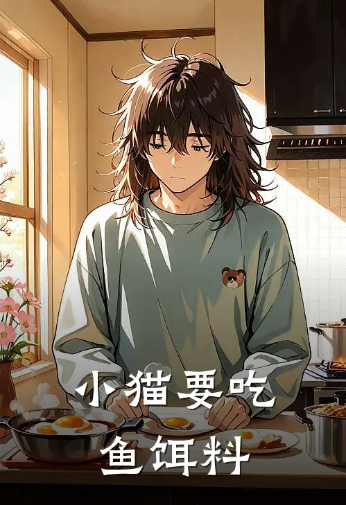 小猫要吃鱼饵料